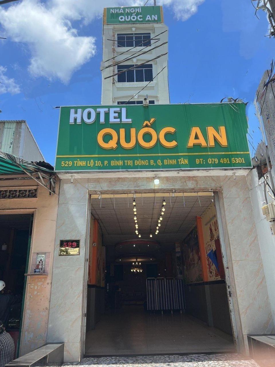 Quoc An Hotel Cidade de Ho Chi Minh Exterior foto